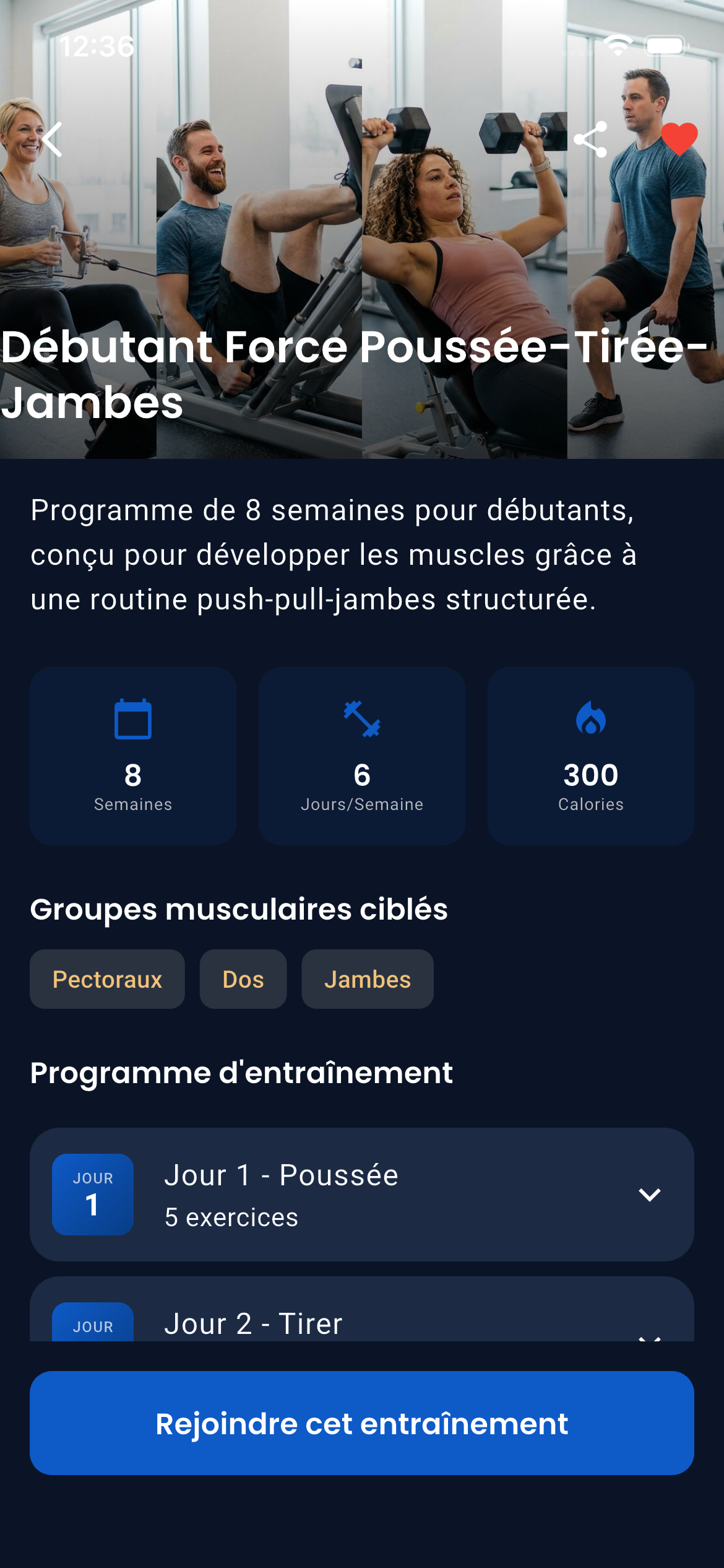 Emrius App Workout Plan