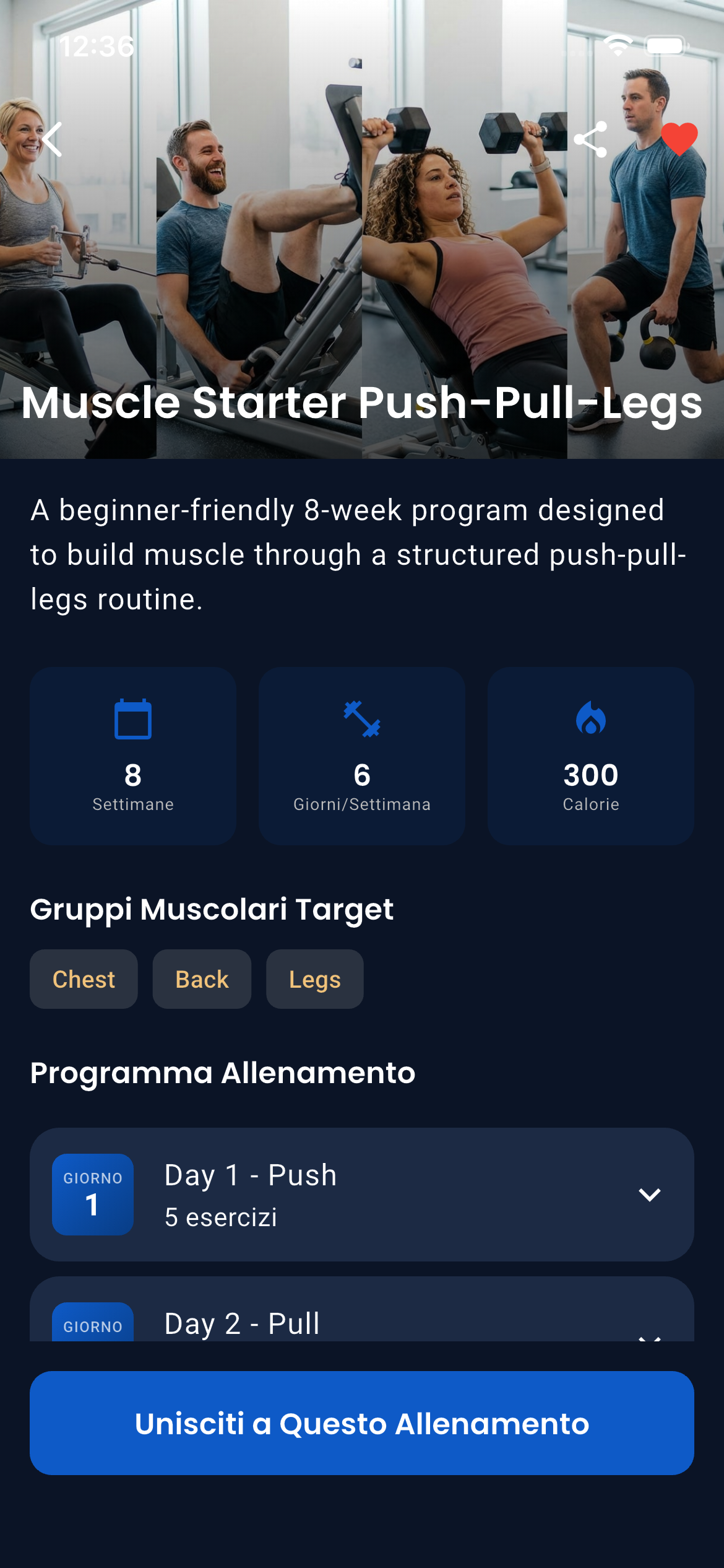 Emrius App Workout Plan