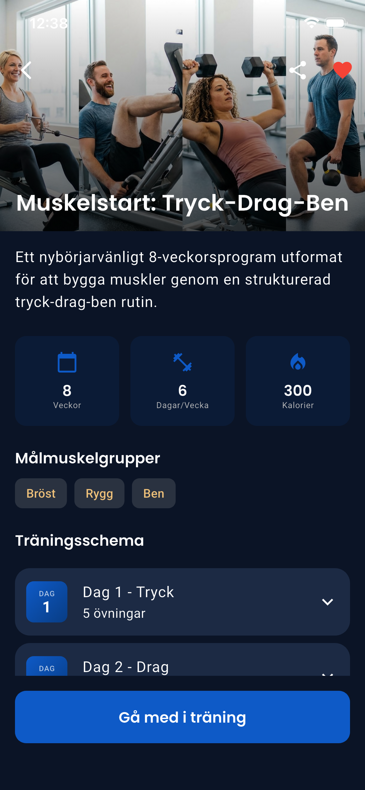 Emrius App Workout Plan