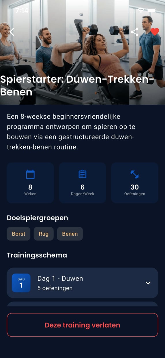 Emrius App - workout